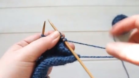 Learn to YO and yarn over