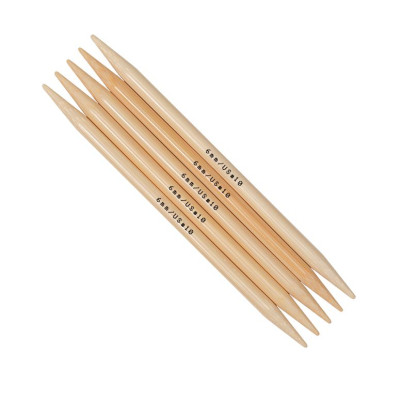 addiNature Bamboo Double Pointed Knitting Needles 15cm (6in)										 - 5.50mm