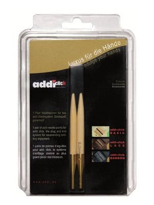 addiClick Nature Bamboo Knitting Needle Tips										 - 10.0mm