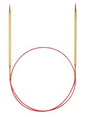 addi Lace Gold Tip Fixed Circular Knitting Needles 100cm (40in)										 - 5.00mm