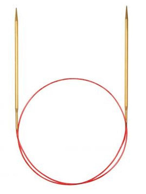 addi Lace Gold Tip Fixed Circular Knitting Needles 120cm (47in)										 - 1.50mm