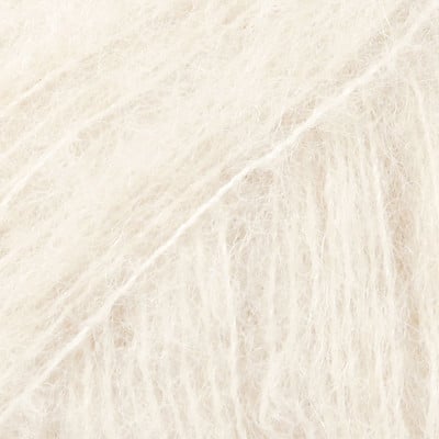 DROPS Brushed Alpaca Silk										 - 01 Off White