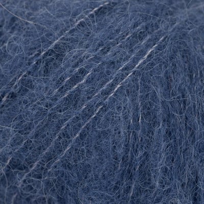 DROPS Brushed Alpaca Silk										 - 39 Navy Blue