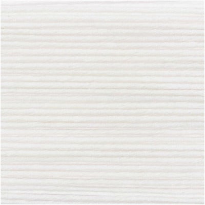 Rico Essentials Organic Cotton Aran										 - 001 White