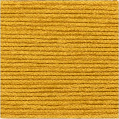 Essentials Organic Cotton Aran										 - 004 Mustard