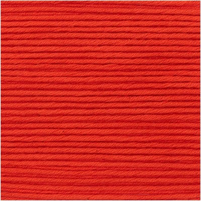 Rico Essentials Organic Cotton Aran										 - 010 Red