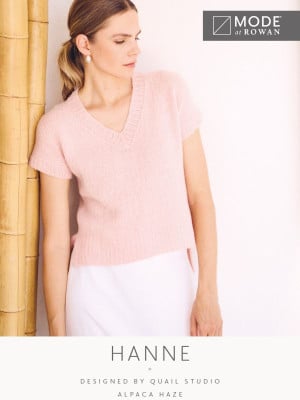 MODE at Rowan Hanne Short-Sleeve Sweater										