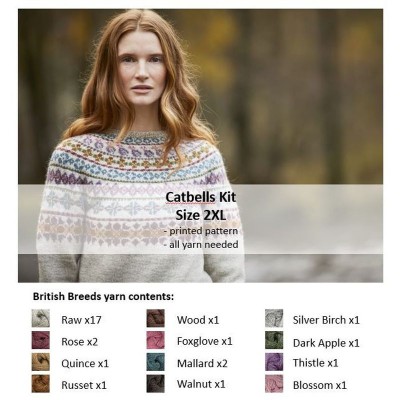 Marie Wallin Catbells Sweater Kit										 - Size 2XL - 132-137cm (52-54in)