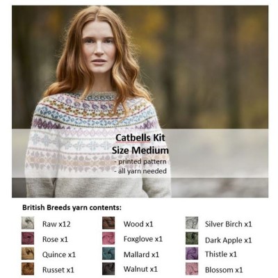 Marie Wallin Catbells Sweater Kit										 - Size M - 91-97cm (36-38in)