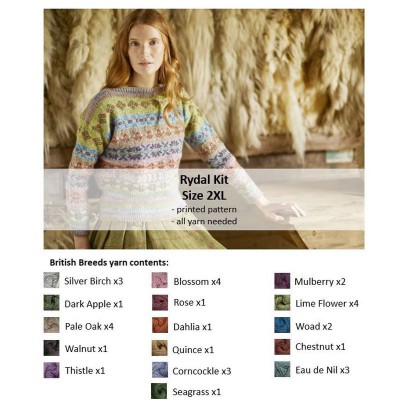 Marie Wallin Rydal Sweater Kit										 - Size 2XL - 132-137cm (52-54in)