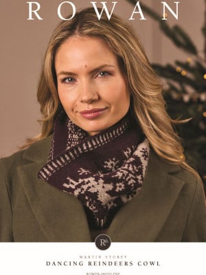 Martin Storey Dancing Reindeers Cowl										