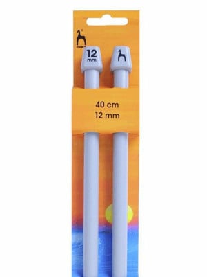 Pony Single Pointed Knitting Needles 16in (40cm)										 - US 17 (12.0mm)