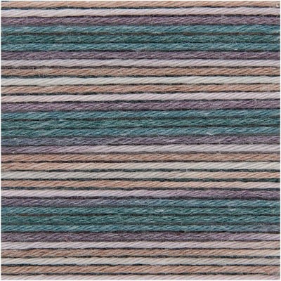 Rico Baby Cotton Soft Prints DK										 - 029 Teal-Lilac