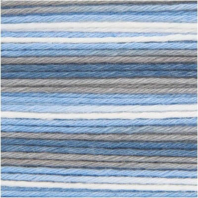 Rico Baby Cotton Soft Prints DK										 - 033 Blue-Teal