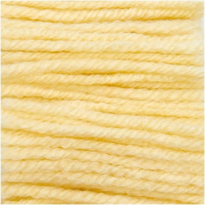 Rico Hooki Hooki Knotting Yarn 10cm										 - 100307 Light Yellow