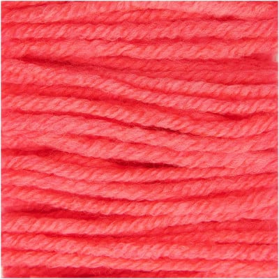 Rico Hooki Hooki Knotting Yarn 10cm										 - 100311 Neon Pink