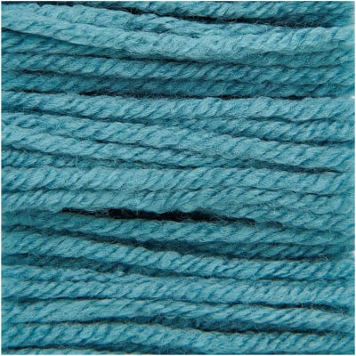 Rico Hooki Hooki Knotting Yarn  6.5cm										 - 100290 Turquoise