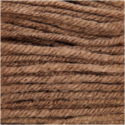 Rico Hooki Hooki Knotting Yarn  6.5cm										 - 100301 Umber