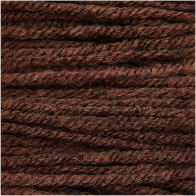 Rico Hooki Hooki Knotting Yarn  6.5cm										 - 100302 Brown