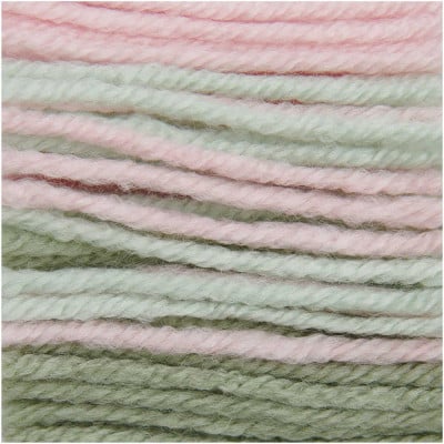 Rico Hooki Hooki Knotting Yarn Marbled 6.5cm										 - 100334 Light Pink