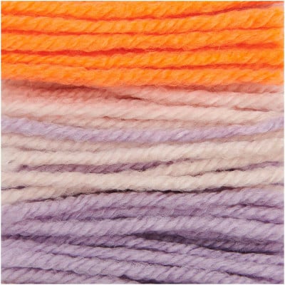 Rico Hooki Hooki Knotting Yarn Marbled 6.5cm										 - 100337 Lilac