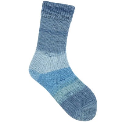 Rico Superba Cashmeri Luxury Socks 4 Ply										 - 025 Blue Degrade