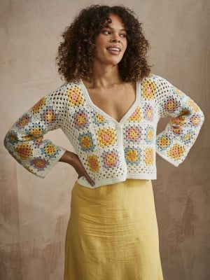 Sirdar Poetic Pastels 10740 Urban Hues Cardigan										