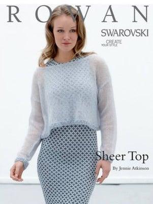 Rowan Swarovski Sheer Top										