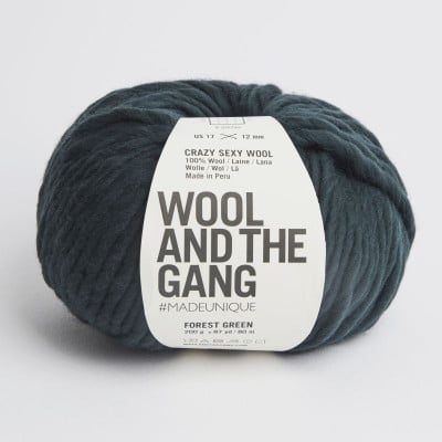 Wool and the Gang Crazy Sexy Wool										 - Forest Green