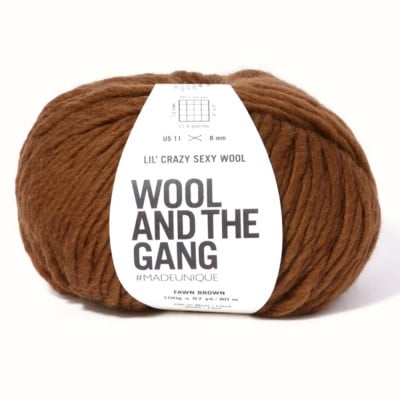 Wool and the Gang Lil Crazy Sexy Wool										 - Fawn Brown