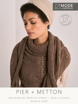 MODE at Rowan Pier Shawl and Metton Hat