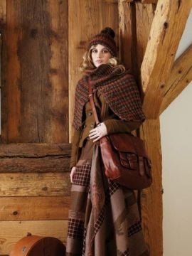 Regia R0056 Highland Tweed Hat & Cape