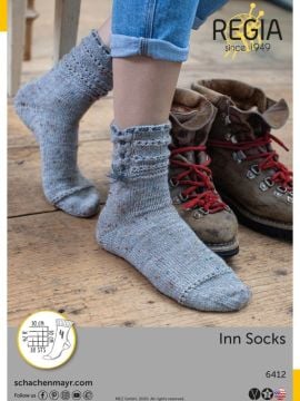 Regia 6412 Inn Socks in Tweed 4-Ply