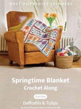 West Yorkshire Spinners Springtime Blanket Crochet Along (CAL)