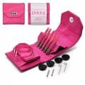 LYKKE Starter Set Interchangeable Circular Needle 3.5in Tips Blush Fuchsia