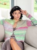 Model 18 - Long-Sleeve Cardigan