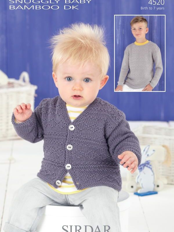 Sirdar Snuggly Baby Bamboo DK 4520 - Laughing Hens