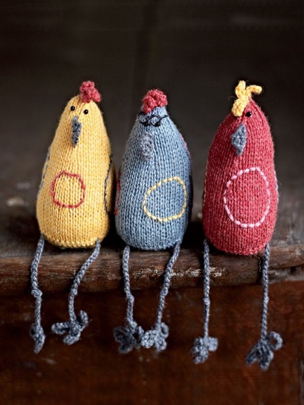 Esther, Ernie & Enid Easter Chickens - Rowan Esther, Erni...