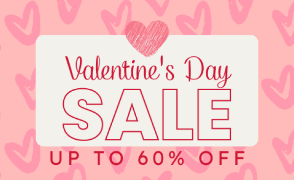 Fall in Love with Up to 60% Off!