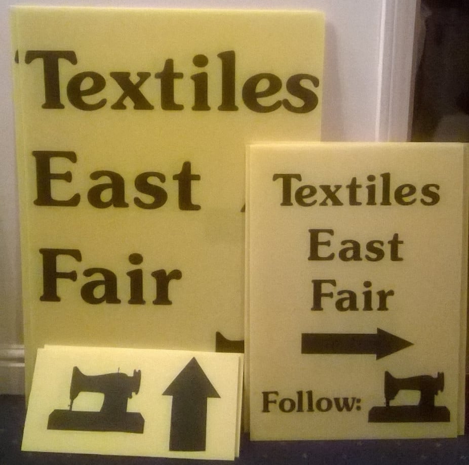 uk yarn shows: Textiles east fair